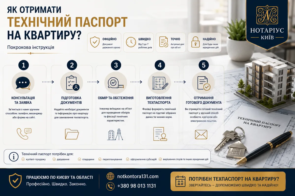 Документи для заповіту у нотаріуса в Києві
