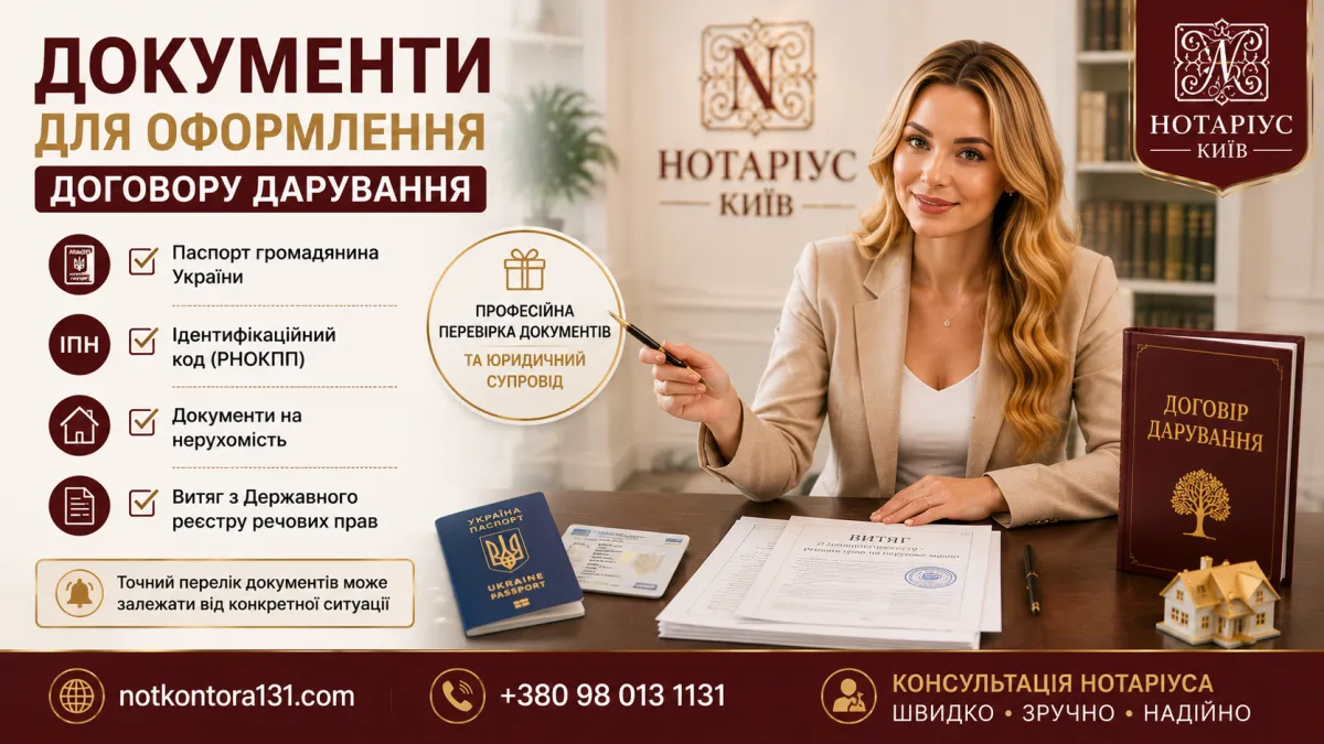 Підписання документів — отримання свідоцтва про право на спадщину в Києві
