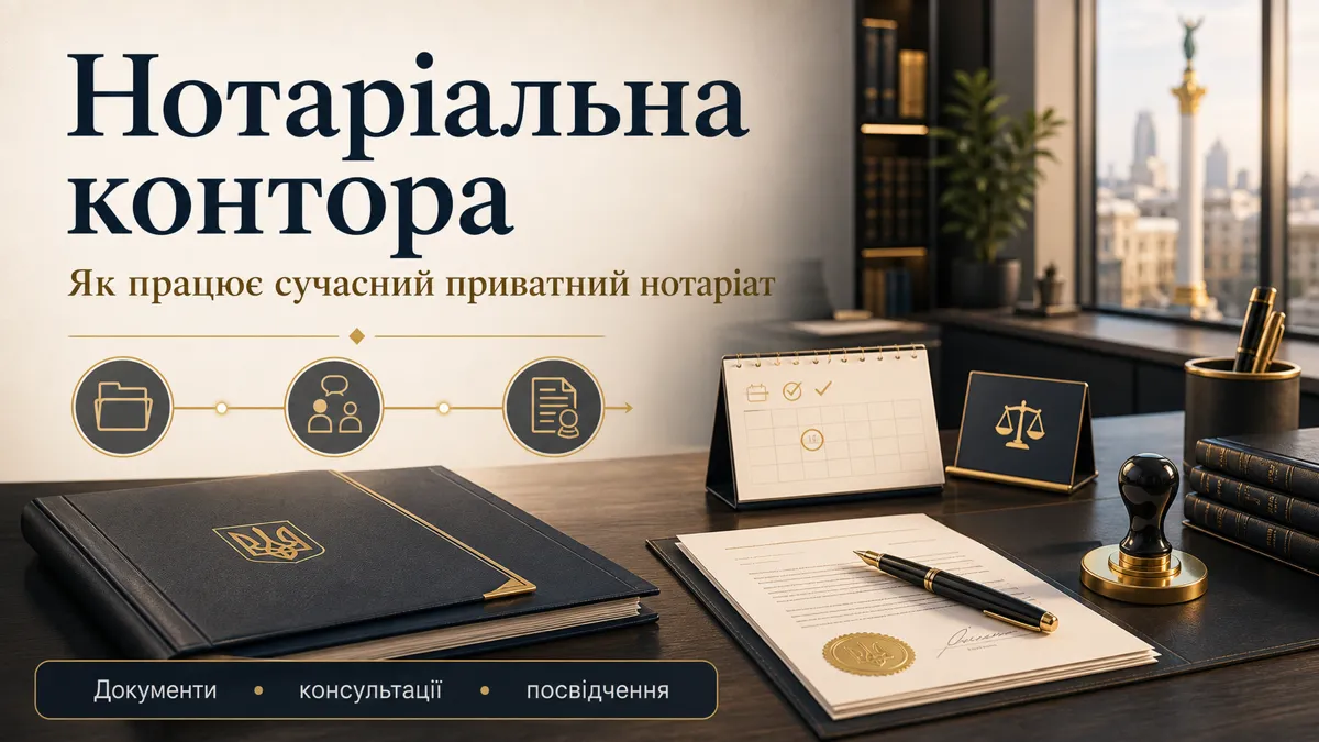 Нотаріальна реєстрація бізнесу та компаній у Києві