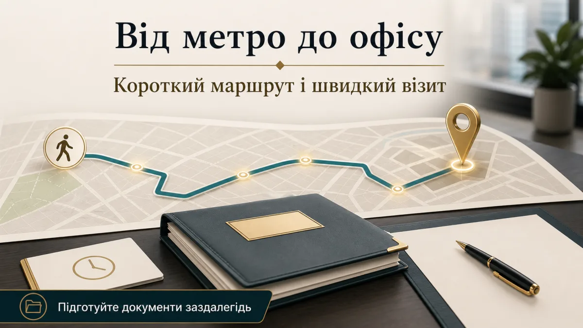 Нотаріус біля метро Либідська: Ваш особистий юрист за одну хвилину пішки