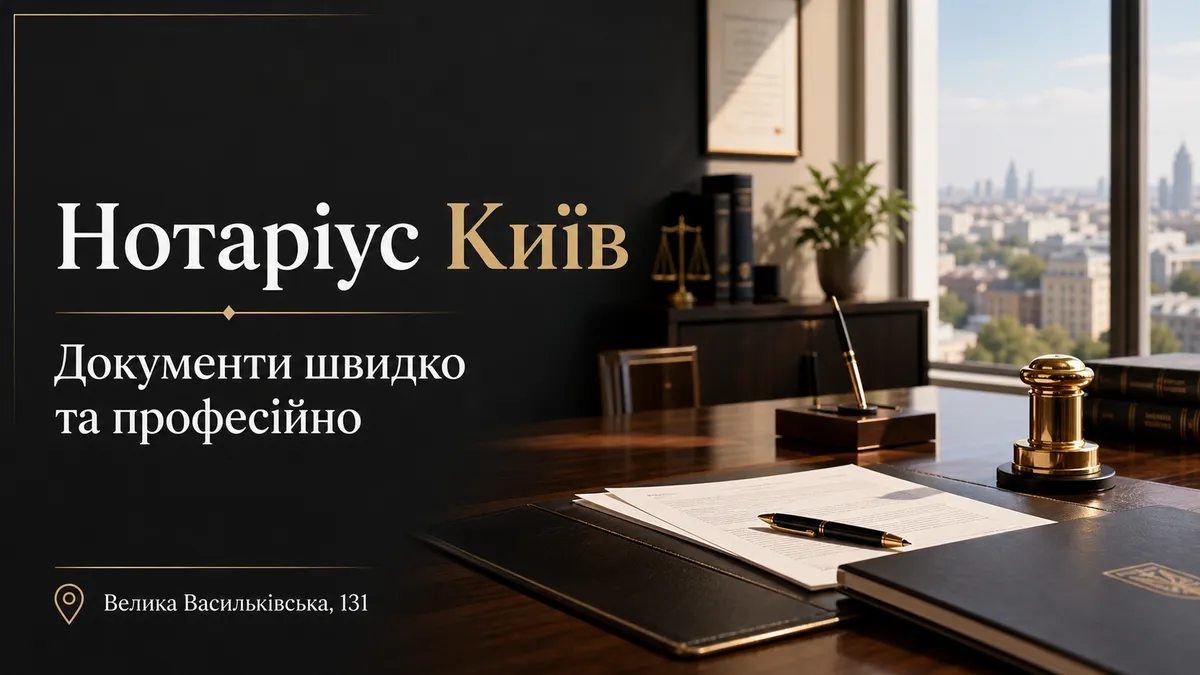 Нотаріус Київ — преміальні послуги та оформлення документів на Печерську