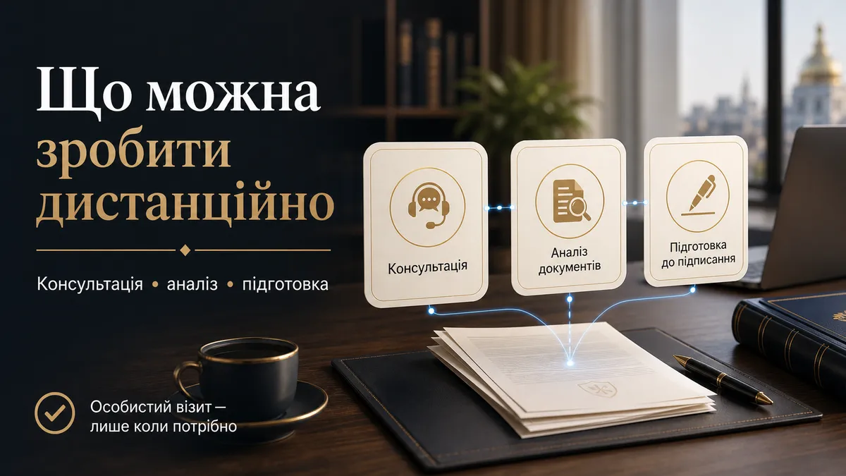 Нотаріус онлайн у Києві: Що можна оформити дистанційно у 2026 році?