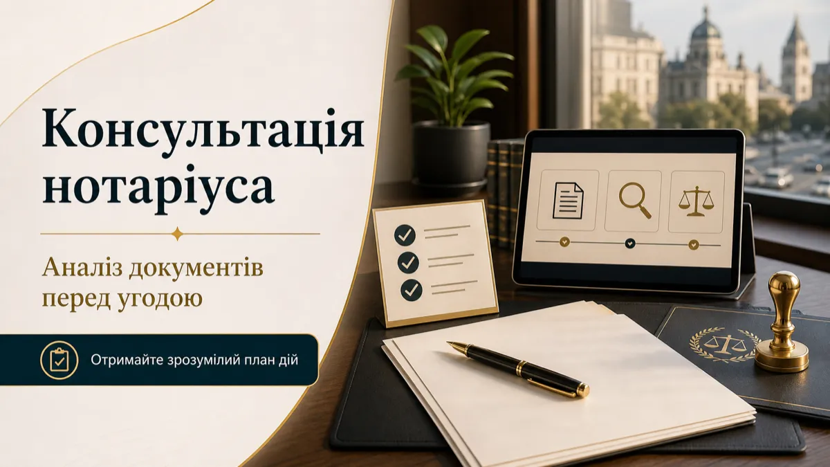 обкладинка статті: Нотаріус поблизу: Як швидко знайти вільного фахівця у Києві?