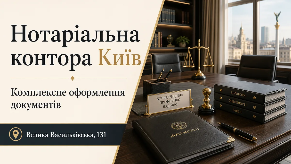 Сучасна нотаріальна контора в Києві