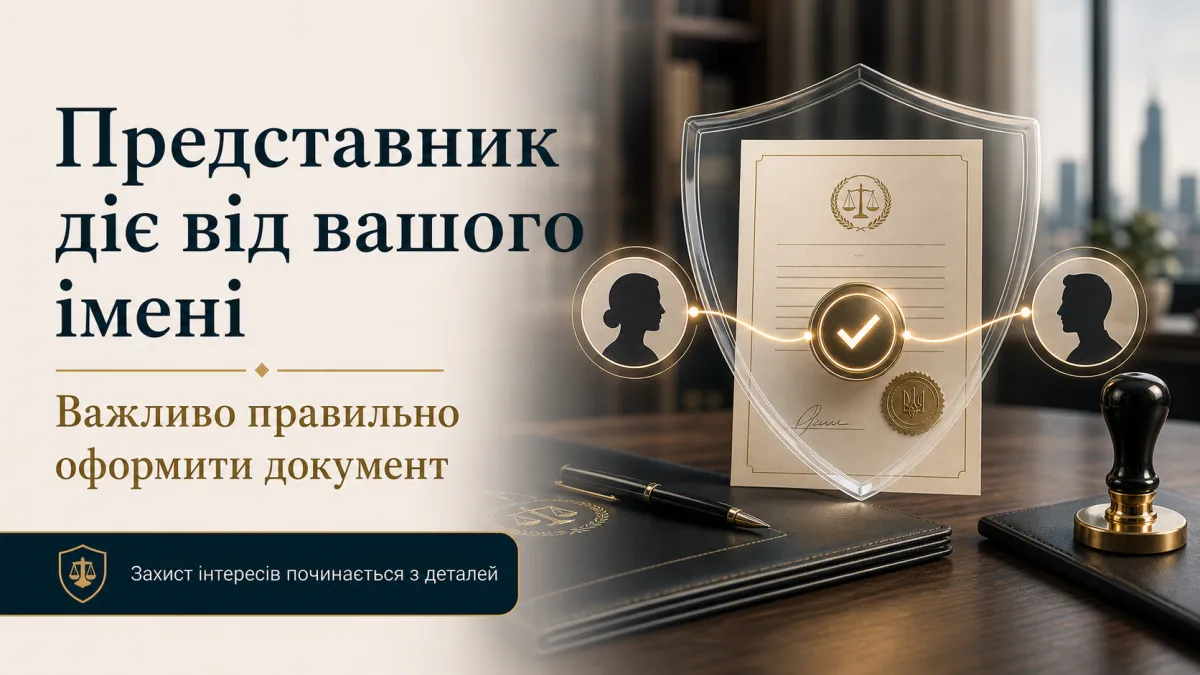Підписання довіреності у нотаріуса Київ — Печерськ